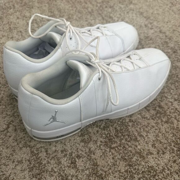 JORDAN TE 2 LOW 'WHITE PURE PLATINUM Sneakers 14 - Picture 2 of 9